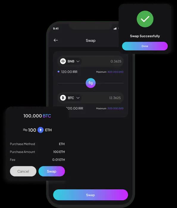 OppiWallet Swap Interface